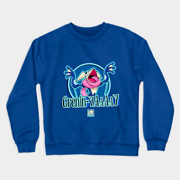 Frog Doll Crewneck Sweatshirt by Darksilvania